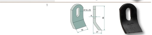 [AMAT3-106719] Cutit batator 86 mm