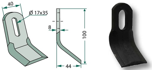 [AMAT3-106162] Cutit Y 100 mm