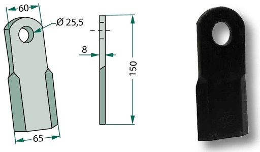 [AMAT3-106165] Cutite - drept, tip nou
