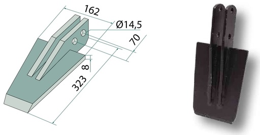 [AMAT3-106744] Spade F. Celli
