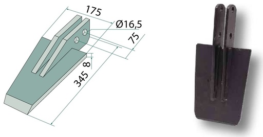 [AMAT3-106746] Dalta 345 mm
