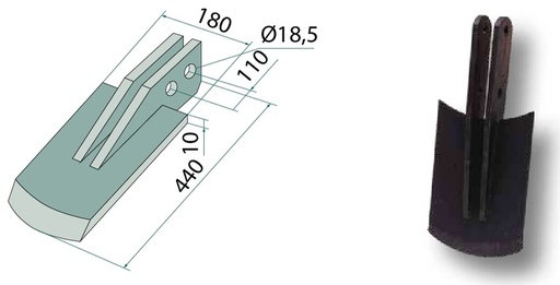 [AMAT3-106748] brazdar pentru Celli