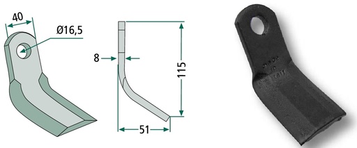 [AMAT3-106180] Cutit Y 115 mm