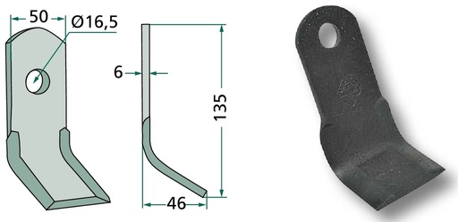 [AMAT3-106213] Cutit Y - Grosime 6 mm
