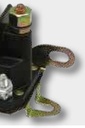 Comutator magnetic • 12 V • Racord principal 2 x 1/4"-20UNF • Conectare cabluri de aprindere cu inel de ridicare 5 mm sa