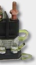 Comutator magnetic • 12 V • Minus pe suportul de montare, conexiune principala 2 x 1/4"-20UNF • Conectare cabluri de apr