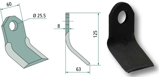 [AMAT3-106324] Cutit Y 125 mm