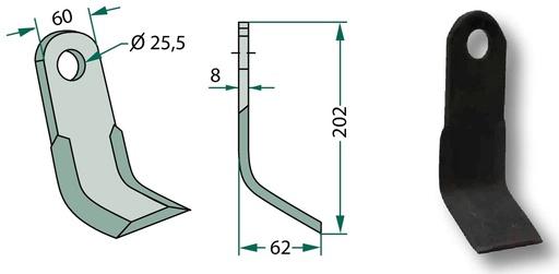 [AMAT3-106326] Cutit Y 202 mm