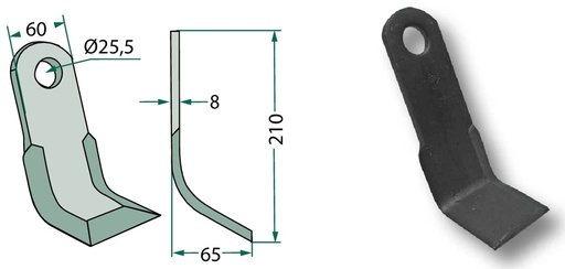 [AMAT3-106357] Cutit Y 210 mm