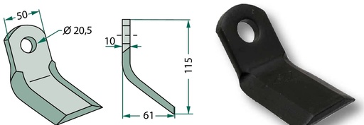 [AMAT3-106361] Cutit Y 115 mm