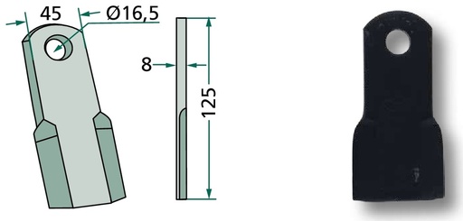 [AMAT3-106408] Cutit 125 mm