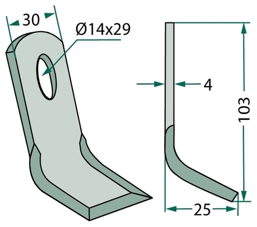 [AMAT3-106435] Cutit Y 103 mm