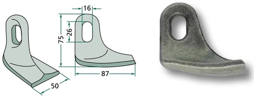 [AMAT3-106465] Ciocan bătător 75 mm