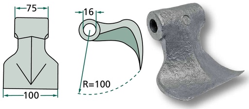 [AMAT3-106466] Ciocan batator