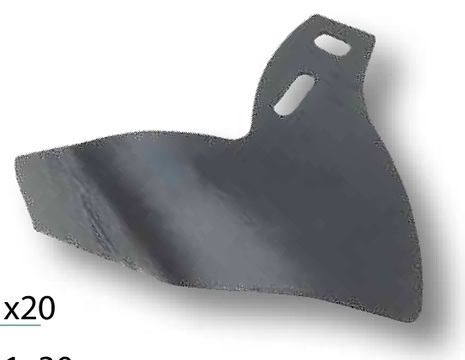 [AMAT3-107102] Brazdar pentru cultivator - dreapta