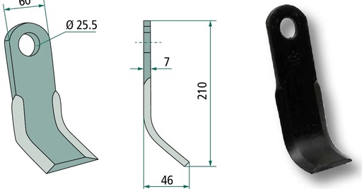 [AMAT3-106577] Cutit Y 210 mm