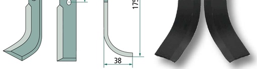 [AMAT3-107152] Cutit arcuit - stanga