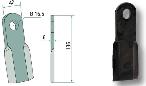 [AMAT3-106592] Cutit 136 mm