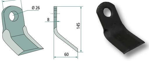 [AMAT3-106597] Cutit Y 145 mm