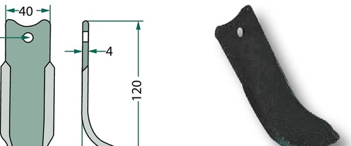 [AMAT3-107163] Cutit arcuit 120 mm