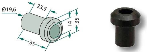 [AMAT3-106622] Bucsa 14/19,6 mm