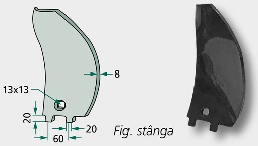 [AMAT3-108349] Suruburi pentru plug cu piulita M12 x 40, DIN 608, 12.9 mm