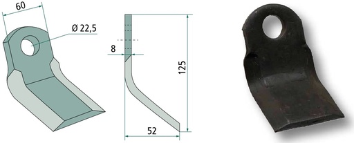 [AMAT3-106652] Cutit Y 125 mm