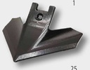 Suruburi pentru plug cu piulita M12 x 55, DIN 608, 12.9 mm