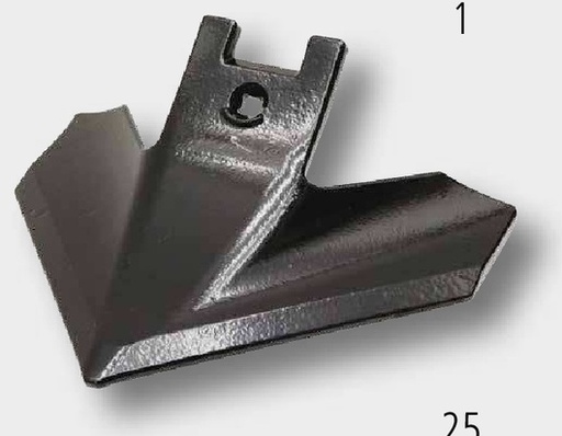 [AMAT3-108380] Suruburi pentru plug cu piulita M12 x 55, DIN 608, 12.9 mm