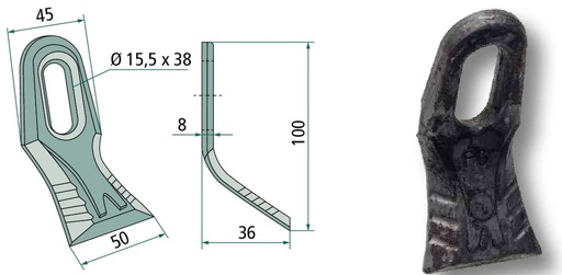 [AMAT3-106674] Cutit Y 100 mm