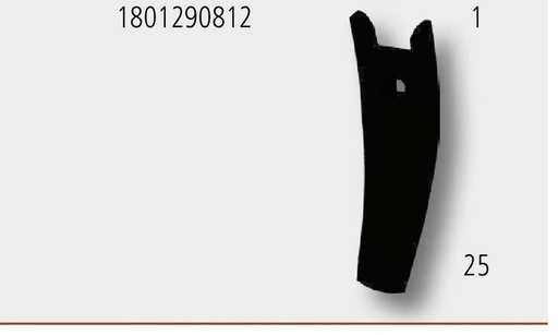[AMAT3-108404] Suruburi pentru plug cu piulita UV 25 M12 x 90, DIN 608, 12.9 mm