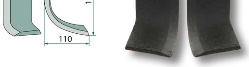[AMAT3-107288] Cutit curbat - stanga