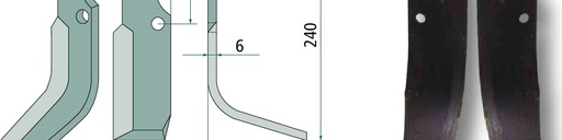 [AMAT3-107325] Cutit freza - stanga