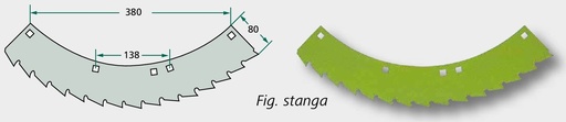 [AMAT3-108500] Lamă fierăstrău - stanga
