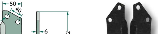 [AMAT3-107350] Cutit de frezat - dreapta