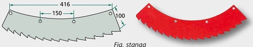 [AMAT3-108503] Cutit ferastrau - sens de rotire spre stanga tambur mic