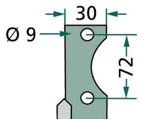 [AMAT3-107373] Cutit arcuit - dreapta