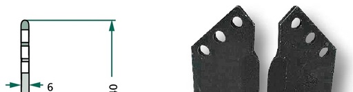 [AMAT3-107377] Cutit arcuit - dreapta