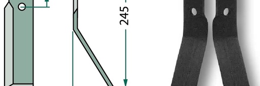 [AMAT3-107441] Cutit rotor - stanga