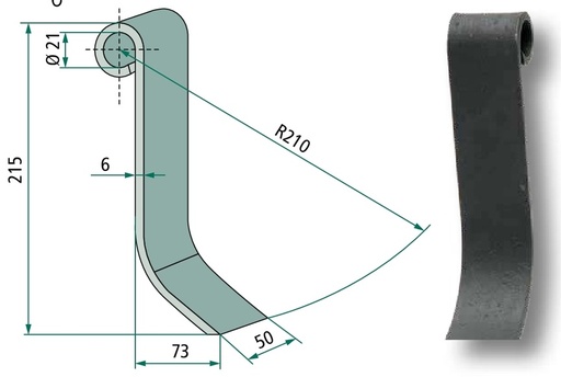 [AMAT3-107458] Dinte tocator