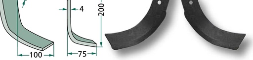 [AMAT3-107476] Cutit arcuit - stanga