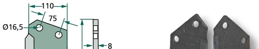 [AMAT3-107491] Vinclu - dreapta