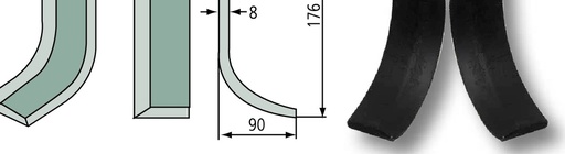 [AMAT3-107622] Cutit arcuit - stanga