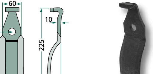[AMAT3-107646] Cutit rotor 225 mm