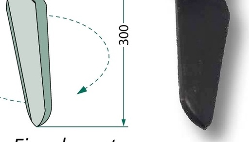 [AMAT3-107741] Dinte pentru grapa rotativa - stânga