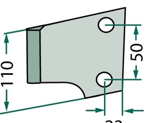 [AMAT3-107777] Dinte interschimbare rapida - dreapta
