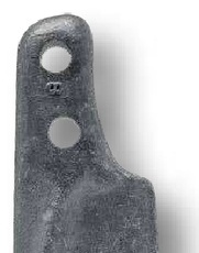 [AMAT3-107825] Dinte grapa - cu orificiu pentru element de fixare