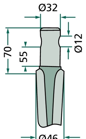 [AMAT3-107838] Dinte pentru grapa rotativa 320 mm
