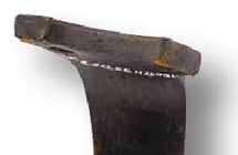 [AMAT3-107876] Dinte pentru grapa rotativa - dreapta, KG - 41 Z atentie distanta dintre gauri LA = 65 mm