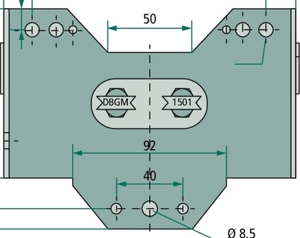 [AMAT3-111295] Scara rabatabila - Aliaj de aluminiu-magneziu Sarcini pana la 160 kg